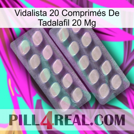Vidalista 20 Comprimés De Tadalafil 20 Mg 07